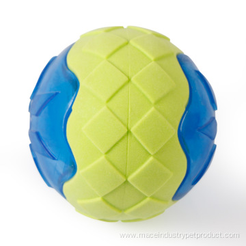 TPR material ball Resistant outdoor pet toy